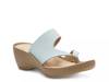 Laurel Wedge Sandal Blue view
