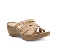 Poppy Wedge Sandal Beige view