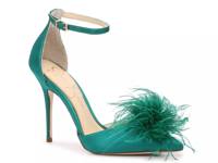 Wolistie Feather Pump Dark Green view