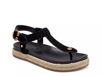 Carmen Espadrille Sandal Black view