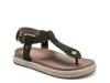Carmen Espadrille Sandal Olive Green view