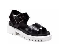 Luna Platform Sandal Black view