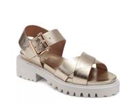 Luna Platform Sandal Gold Metallic view