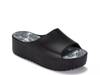 Parvati Platform Slide Sandal Black view