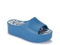 Parvati Platform Slide Sandal Blue view
