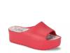 Parvati Platform Slide Sandal Red view