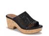 Bethie Platform Sandal Black view