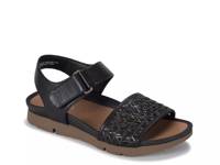 Holleen Wedge Sandal Black view