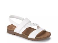 Happy Wedge Sandal White view