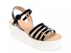 Miragge Platform Sandal Black view