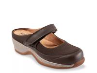 Arcadia Clog Dark Brown view