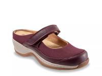 Arcadia Clog Burgundy view