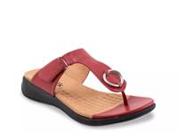 Talara Sandal Red view