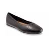 Selma Ballet Flat Tumbled Black view