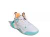 Harden Stepback 3 Basketball Shoe - Kids' White/Green view
