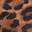 Havana Flat Brown Leopard Print Suede view