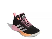 Cross Em Up 5K Wide Basketball Shoe - Kids' Black/Pink view