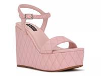 Nila Wedge Sandal Pink view