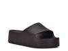 Pool Platform Slide Sandal Black view