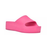 Pool Platform Slide Sandal Pink view