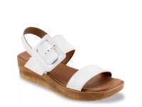 Marcia Wedge Sandal White view