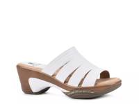 Valora Platform Sandal White view