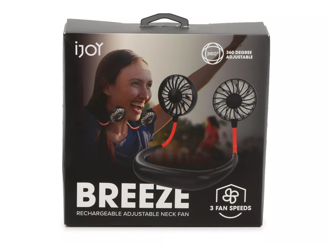 Breeze Rechargeable Adjustable Neck Fan
