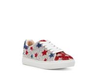 Sidny Sneaker - Kids' Silver Metallic/Red/Blue Stars view