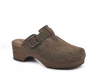 Behold Mule Brown Animal Print view