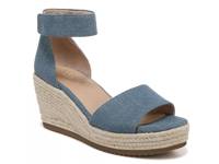 Oakley Espadrille Wedge Sandal Blue view
