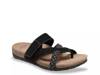 Ossi Wedge Sandal Black view