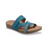 Ossi Wedge Sandal Teal view