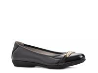 Charmed Ballet Flat Black Patent view