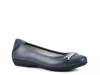 Charmed Ballet Flat Navy view
