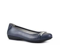 Charmed Ballet Flat Navy view