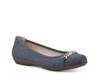 Charmed Ballet Flat Denim Navy view