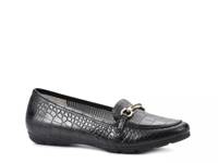 Glowing Loafer Black Croc Print view