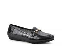 Glowing Loafer Black Croc Print view