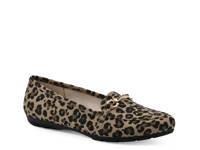 Glowing Loafer Dark Brown Leopard Print view
