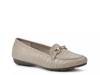 Glowing Loafer Taupe Croc Print view