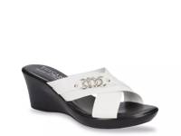 Maggia Wedge Sandal White view