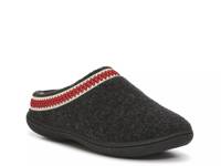 Wool Stitch Scuff Slipper Charcoal view