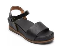 Delanie Platform Sandal Black view