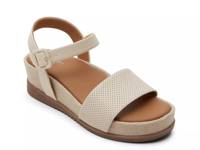 Delanie Platform Sandal Cream view