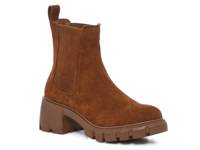 Hola Chelsea Boot Cognac Suede view