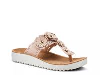 Bayview Wedge Sandal Blush view