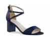 Jackie Sandal Navy view