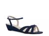 Lena Wedge Sandal Navy view