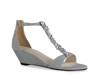 Beatrix Wedge Sandal Silver Metallic view