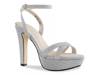 Elena Platform Sandal Silver Metallic view